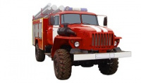 Изображение автоцистерна пожарная ац 3,0-40 (урал 43206-61)