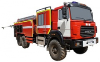Изображение автоцистерна пожарная ац 8,0-40 (урал 4320-80)