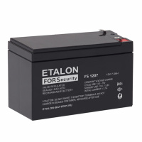 Изображение аккумулятор etalon fs 1207 12в 7 а∙ч