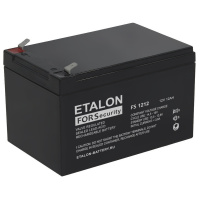 Изображение аккумулятор etalon fors 1212 12в 12 а∙ч