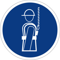 Изображение m09 работать в предохранительном (страховочном) поясе