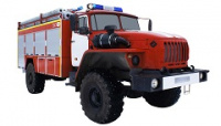 Изображение автоцистерна пожарная ац 4,0-40 (урал 43206-61)