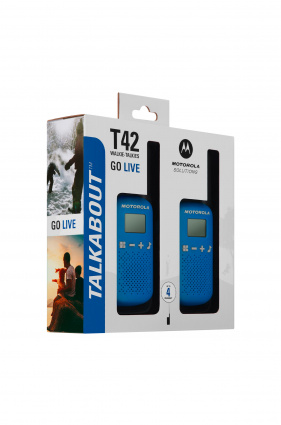 Купить рация motorola t42 blue